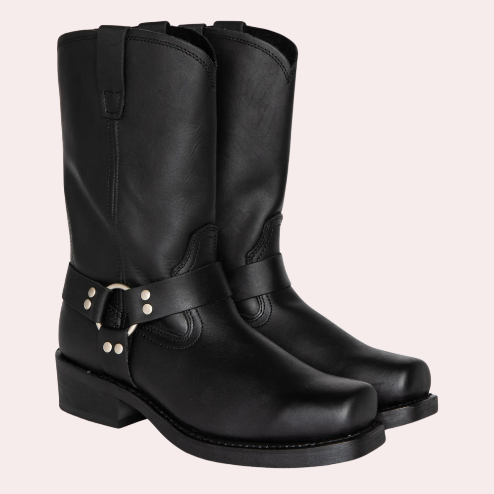 Bottes en Cuir Vieilli pour Homme – Authentique Style Western Idéal pour le Rodéo - image 4
