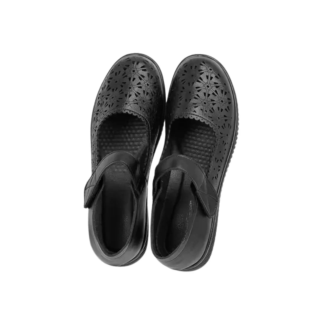 Chaussures en PU Souple pour Femme - Ajourées avec Bride à Scratch - Idéales pour l'Été - image 2