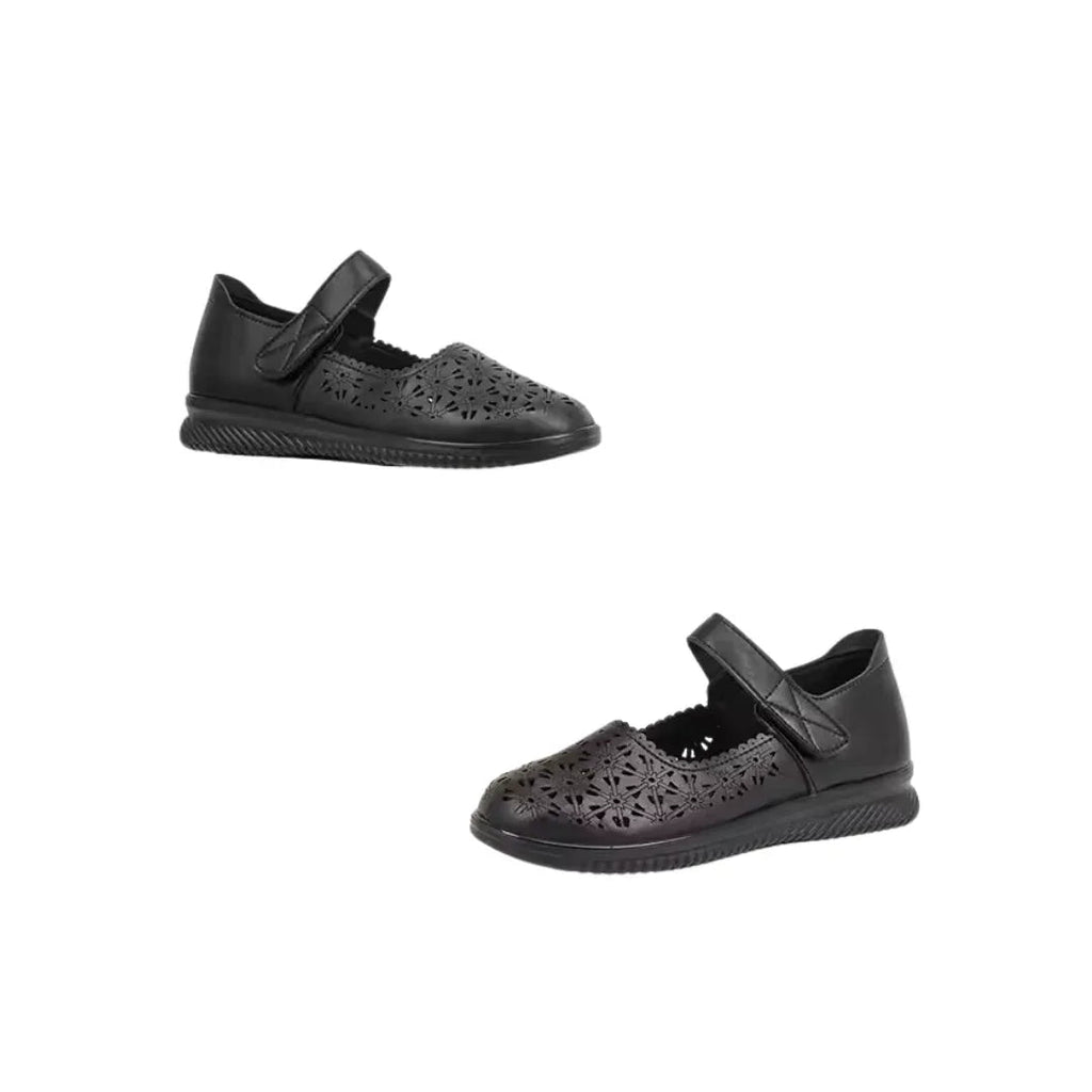Chaussures en PU Souple pour Femme - Ajourées avec Bride à Scratch - Idéales pour l'Été - image 5