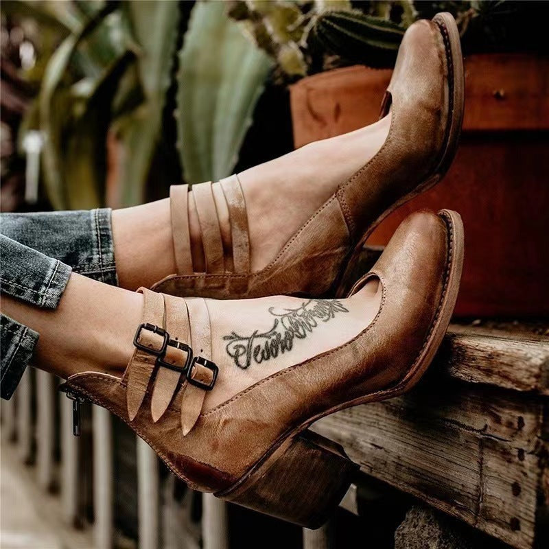 Cuir | Chaussure élégante et confortable pour femme | Idéale pour le quotidien - image 3