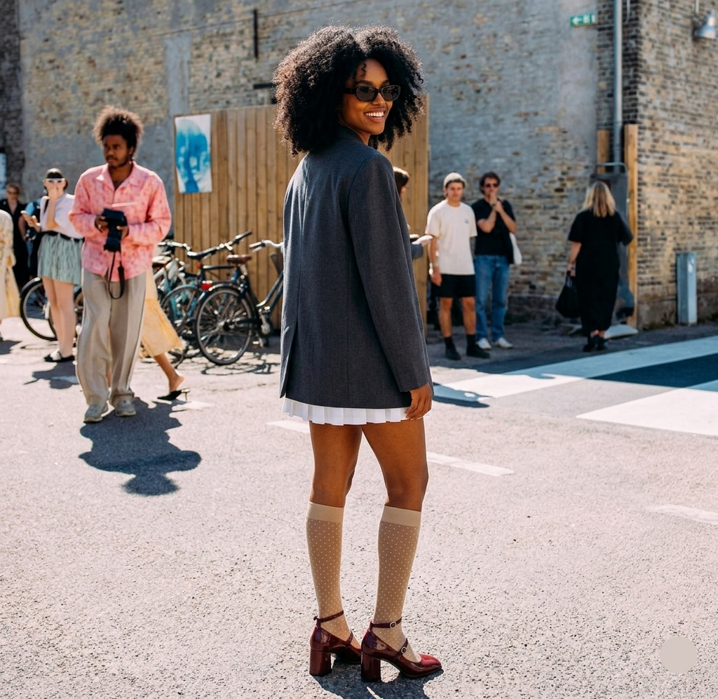 Mary Janes en cuir
