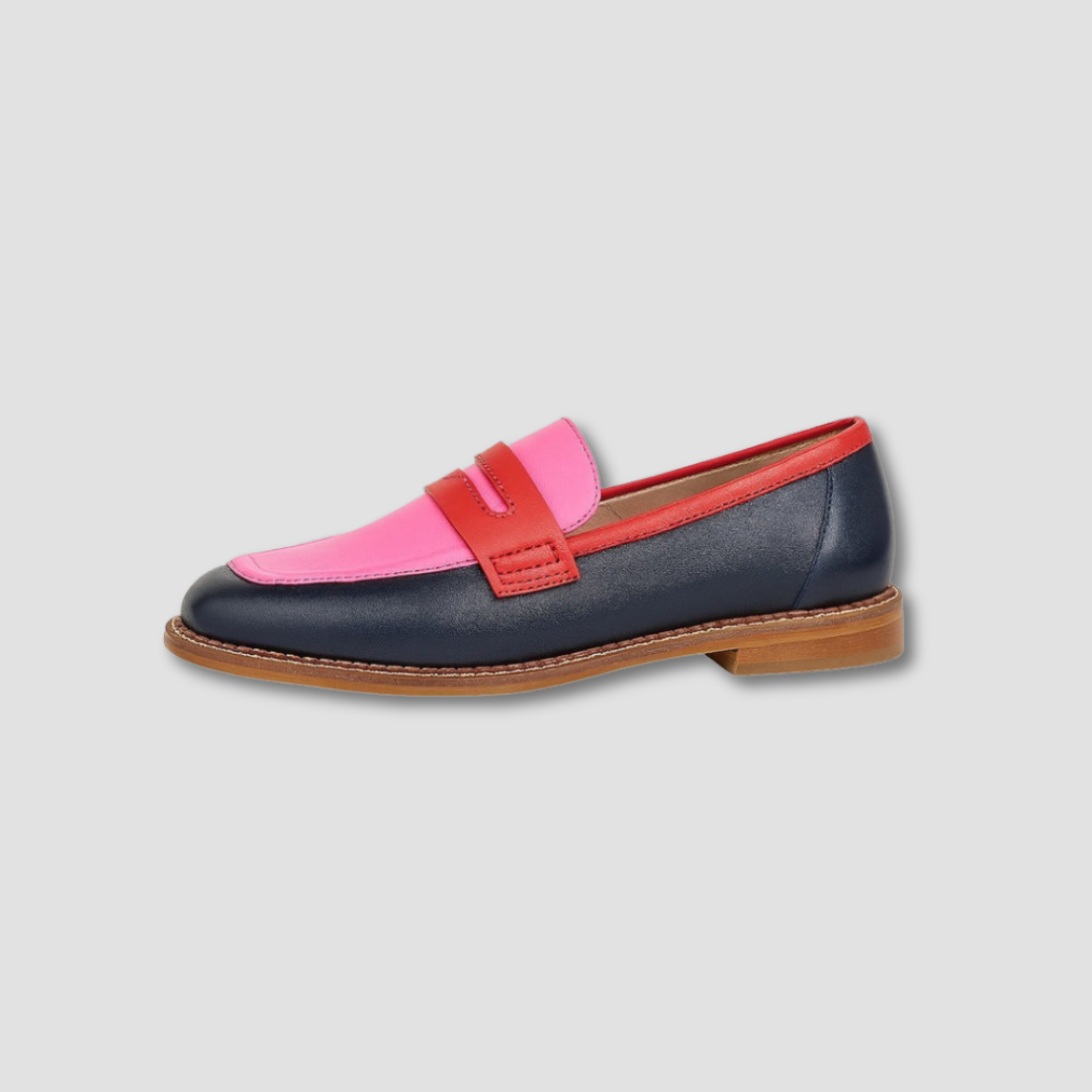 Mocassins en Textile Multicolores avec Semelle Plate Idéaux pour Femmes en Été - image 2