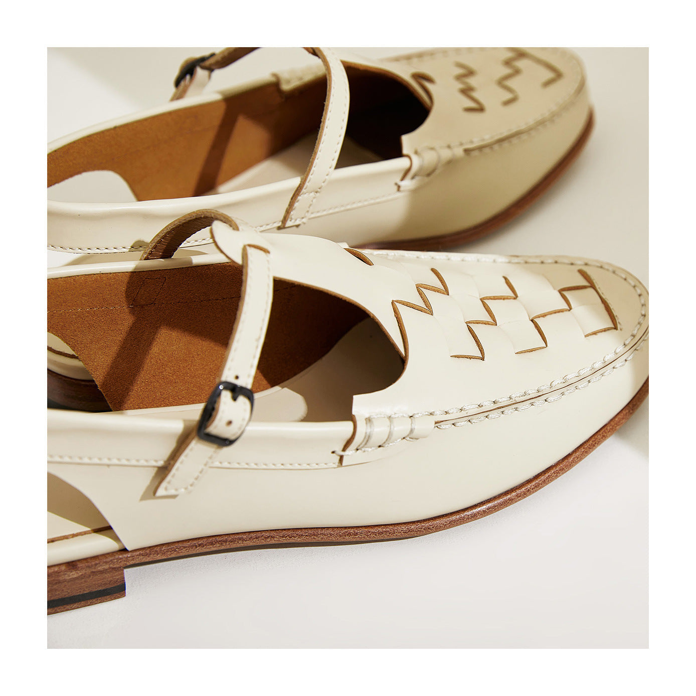 Sandales en Cuir Italien Femme - Élégantes et Confortables pour l'Été - image 3