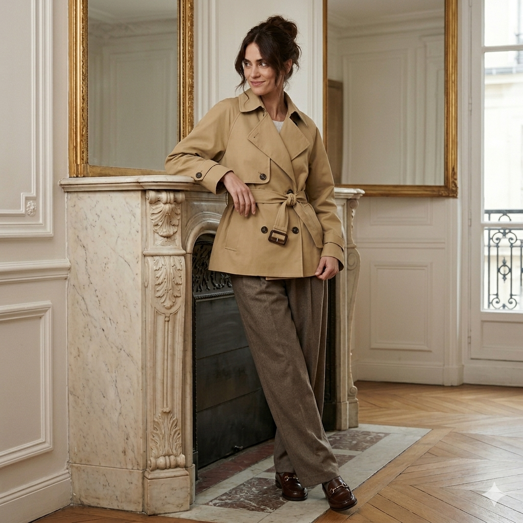 Trench Femme Court